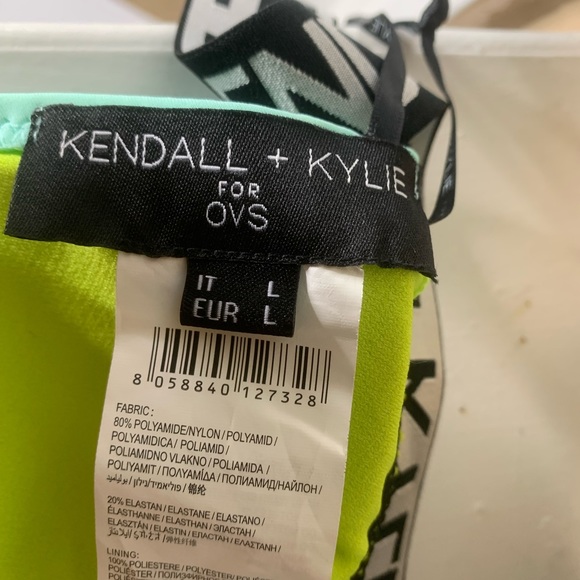 Kendall & Kylie only Top Bathing Suit Size Large - Picture 7 of 8